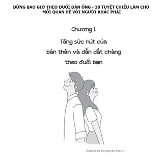 Sách - Đừng bao giờ theo đuổi đàn ông - 38 tuyệt chiêu làm chủ mối quan hệ với người khác phái - MCBooks
