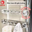 Thanh móc treo quần áo nhà tắm cốc hút treo đồ gắn tường thông minh có thể tháo lắp tái sử dụng