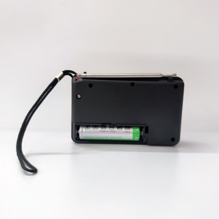 Loa đài FM bluetooth BKK KK50BT có khe thẻ nhớ/ USB/ Tai nghe/ Đèn pin - pin sạc 18650