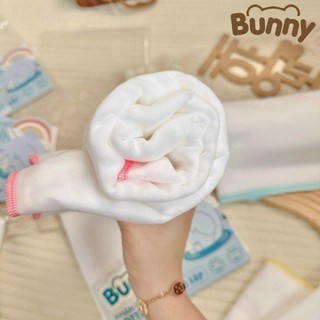 Khăn tắm xô cho bé 4 lớp, 6 lớp xuất nhật Bunny khổ 75x75, vải xô cao cấp xuất nhật mềm mại không xù bông.