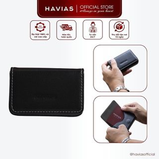 Hộp ví card da bò BICI HAVIAS