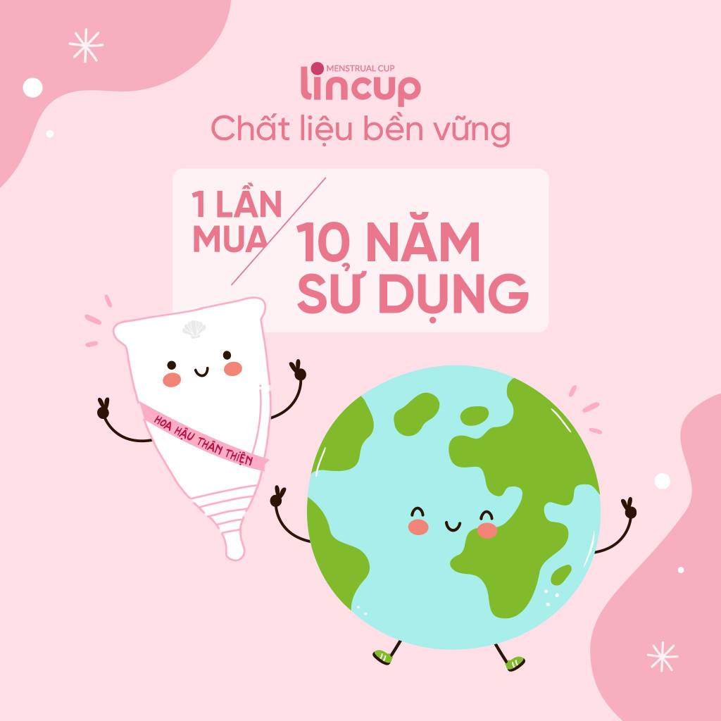 Ảnh Combo Cốc nguyệt san Lincup 3 size kèm 2 dung dịch vệ sinh rửa cốc Lincare Rose (50ml x2) 2