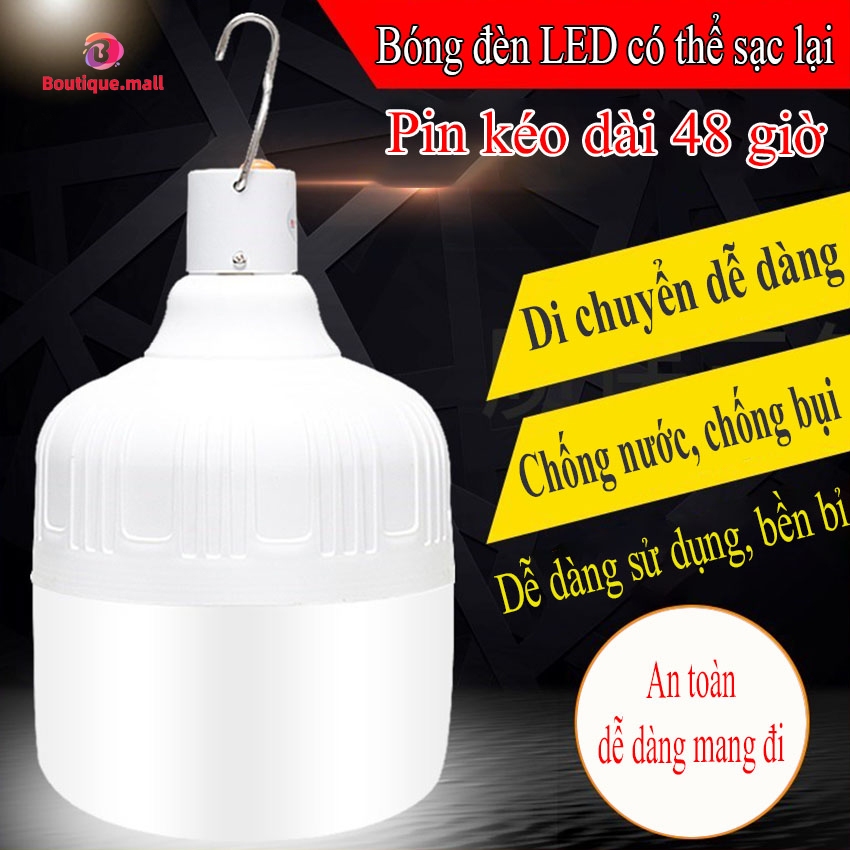Bóng Đèn Led Siêu Sáng BOUTIQUE, Bóng Đèn Led Chợ Đêm Pin Khủn, Chống ...