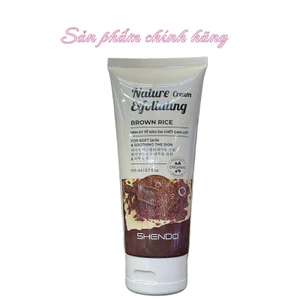 Kem Tẩy Tế Bào Chết Gạo Lứt SHENDO Cho Làn Da Mềm Mại & Làm Dịu Da - 170ml