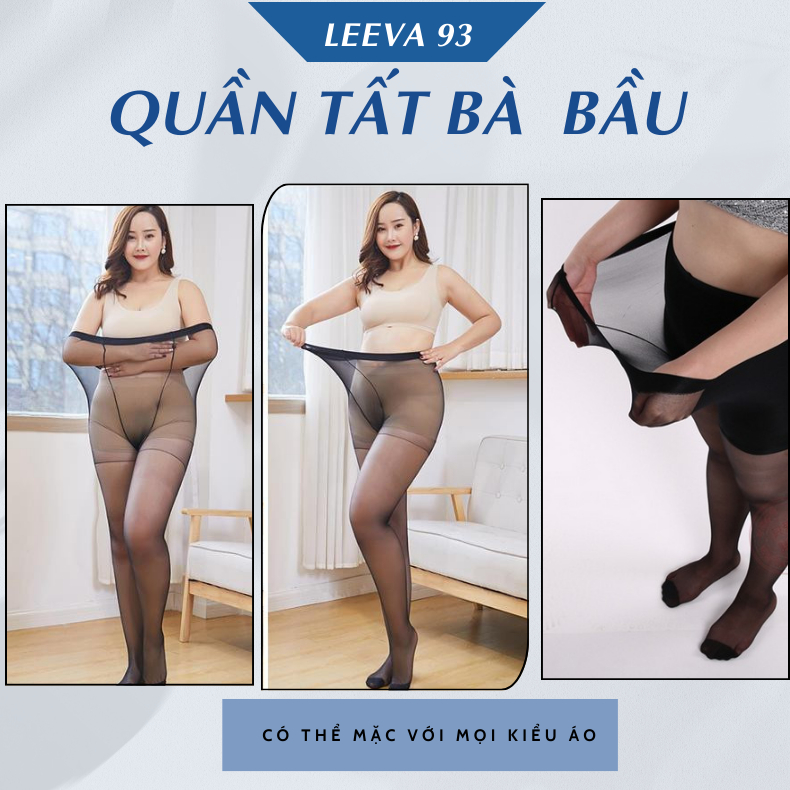 Quần tất bầu tàng hình siêu mỏng, siêu co giãn, siêu dai, siêu mịn