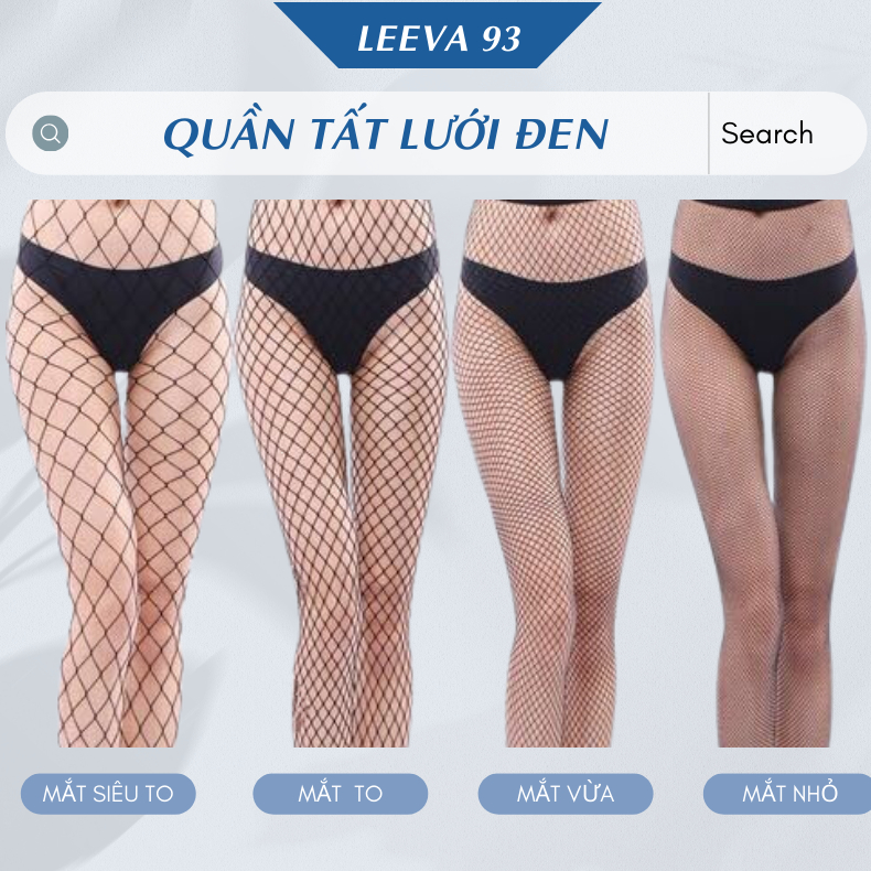 Quần tất lưới gợi cảm cho nữ mix đồ cá tính dễ thương