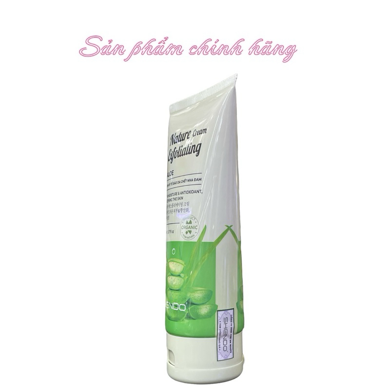 Kem kỳ tế bào chết SHENDO nha đam 170ml