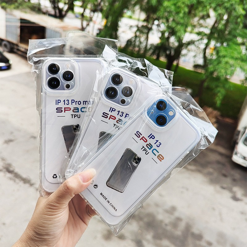 ỐP LƯNG ĐIỆN THOẠI TRONG SUỐT TỰ THIẾT KẾ ĐÍNH KÈM HẠT CHARM