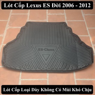 Lót Cốp Lexus ES 200/240/250/260/300h/350 Đời 2006-2023 Chất Liệu nhựa Dẻo