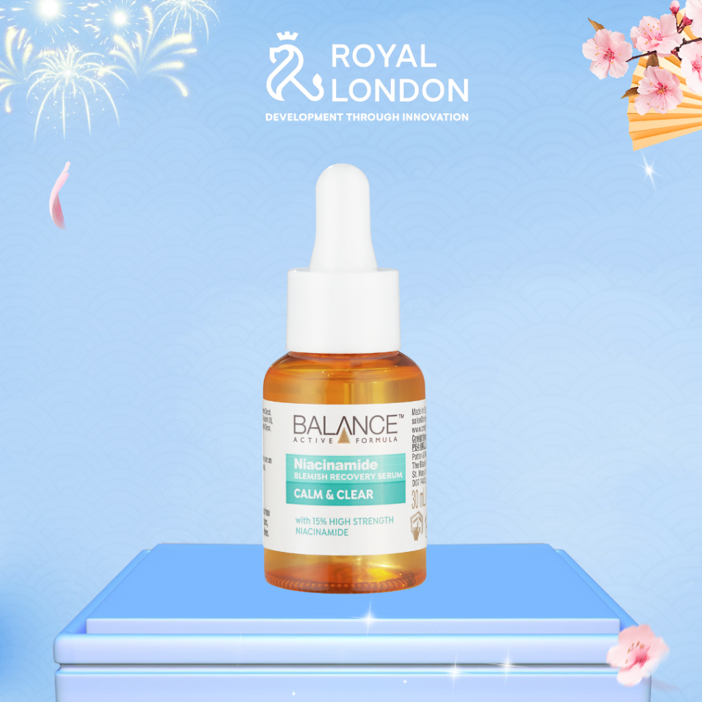[ Livestream ] Serum mờ thâm và kiềm dầu Balance Active Formula Niacinamide 15% 30ml
