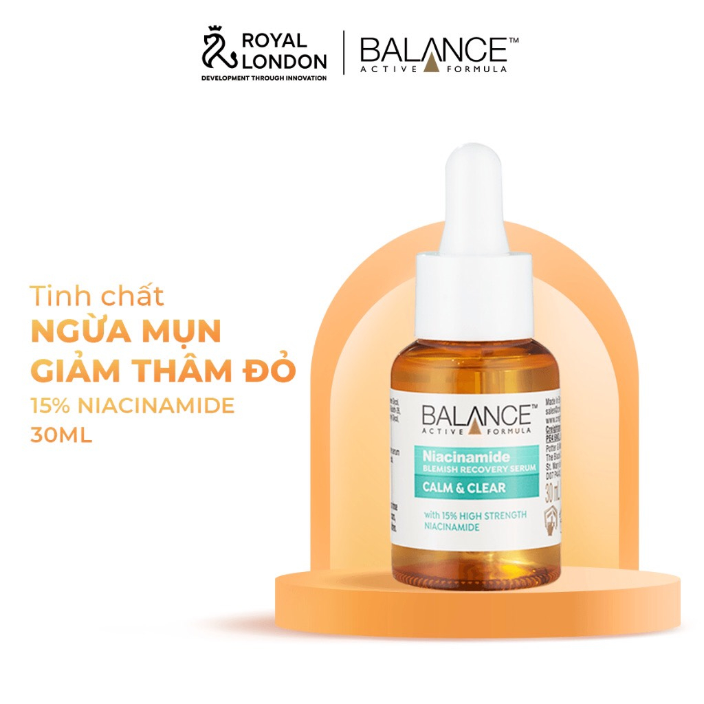 [ Livestream x Balance] Combo serum giảm thâm và làm sáng da  Vitamin C 3% và Niacinamide