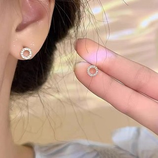 Khuyên tai bạc nữ LAMY Open Circle Earrings 3238 - Khuyên tai bạc ta