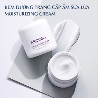 Combo Kem Dưỡng & Tinh Chất Sữa Lừa Arocell Dưỡng Trắng Cấp Ẩm Sáng Da Mờ Thâm Hiệu Quả Ngừa Lão Hóa