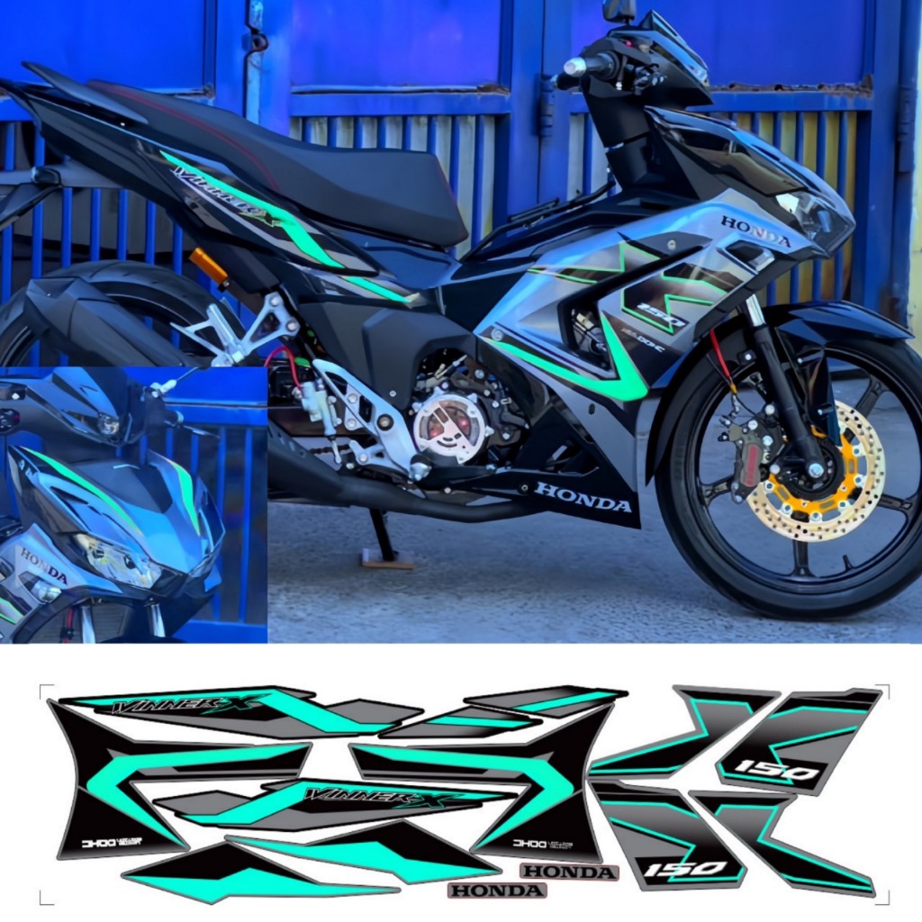 Tem rời WINNER X V3 nhãn dán cao cấp chất liệu in 3 lớp PPF chống nước không phai màu.