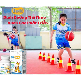 GH Genki Nhật Bản – Viên Nhai Kích Hoạt Gen, Hỗ Trợ Tăng Chiều Cao | Hộp 90 Viên 300mg Chính Hãng