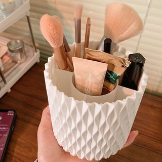 Hộp Đựng Cọ Trang Điểm Thiết Kế Thông Minh 5 Ngăn Xoay 360, Hộp Đựng Đồ Để Bàn Đa Năng Tiện Dụng 88459