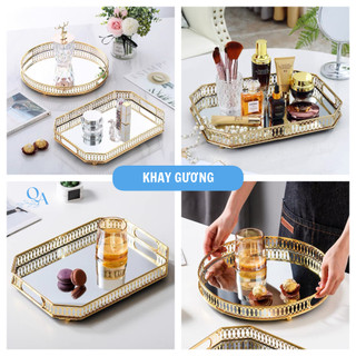 Khay Úp Cốc | Khay Mỹ Phẩm | Khay Phụ Kiện - Decor | Khay Gương | Khay Gỗ | Khay Bánh | Khay Trà