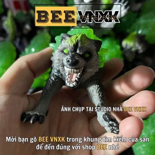Đồ chơi SCHLEICH mô hình Sói đá hung hãn cao cấp chính hãng xuất dư, không tag hộp BEE VNXK