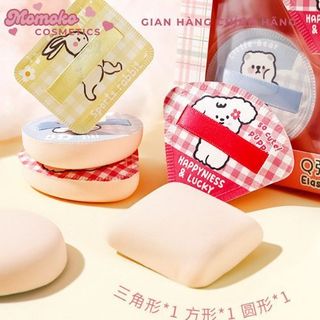 [ HỎA TỐC] Mút Tán Nền Bộ 3 Mút XiXi GJ-67 Puff Set Trang Điểm Puff Mút Trang Điểm