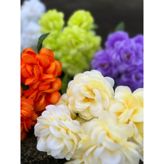 Chùm Hoa Cúc Pháp 9 Bông decor đẹp lạ - Hoa giả trang trí