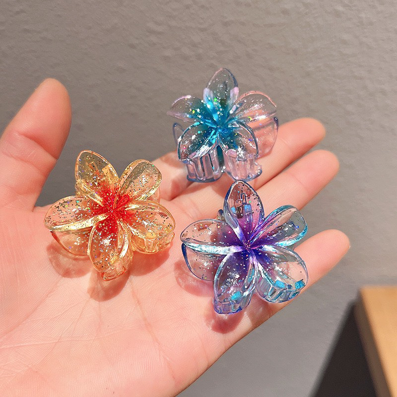 Kẹp sứ nhũ keo lỳ 4cm