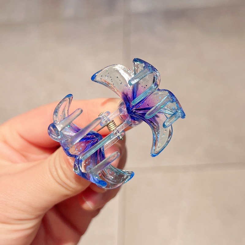 Kẹp sứ nhũ keo lỳ 4cm