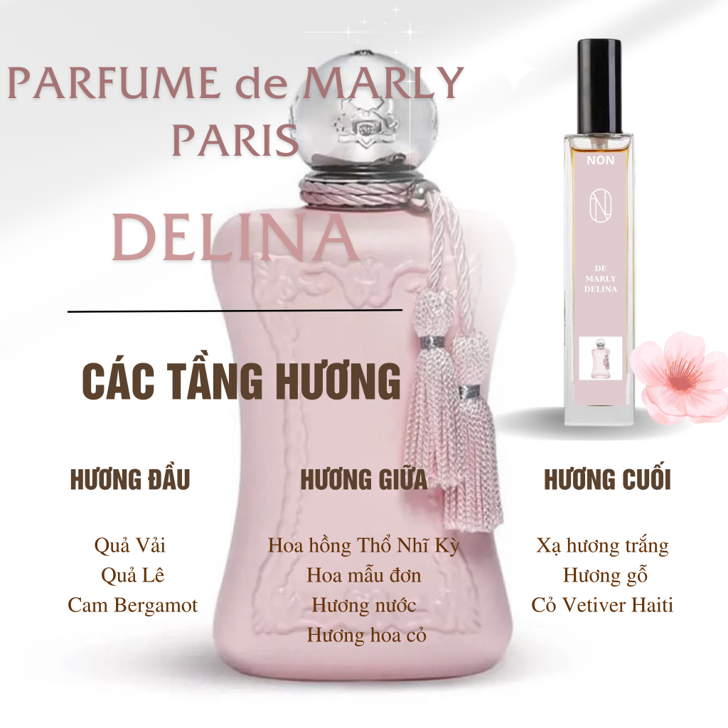 [ Nước hoa chiết Nữ cao cấp 10ml ] Delina exclusif - Ngọt Ngào, Quyến Rũ, Sang Trọng