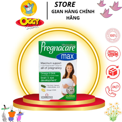 Viên Uống Vitamin Tổng Hợp Pregnacare Max Vitabiotics Cho Bà Bầu 84 Viên Mẹ Rofi Shopee Việt Nam 