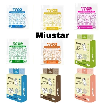 Cát vệ sinh cho mèo đậu nành hữu cơ TFOR 6L vệ sinh cho mèo an toàn bảo vệ môi trường