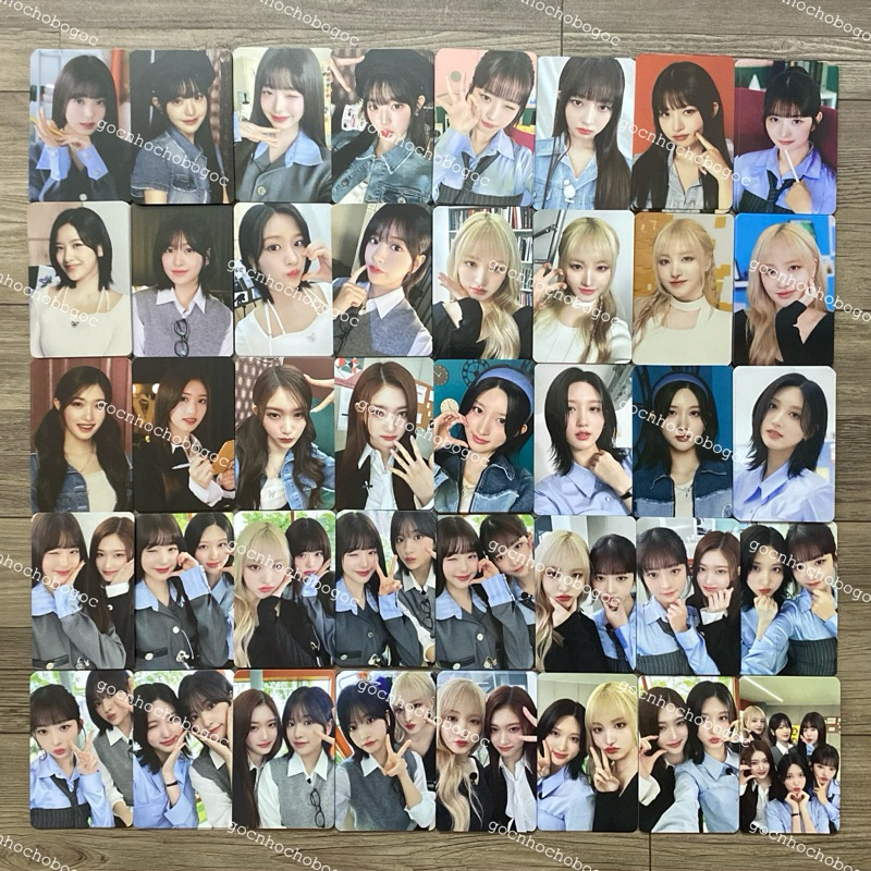 Photocard thẻ ảnh IVE Magazine IVE Wonyoung, Rei, Liz, Leeseo, Yujin ...