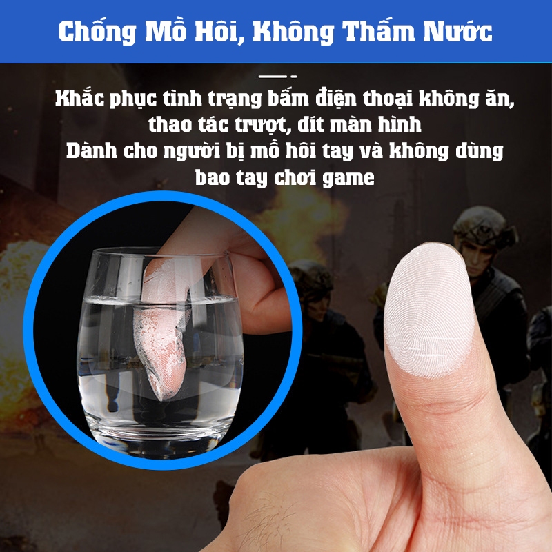 Bản Mới Phấn Chơi Game, Bột Phấn Cho Game Thủ Chống Mồ Hôi HKII Siêu Nhạy, Chống Dít Trơn Trượt Màn Hình