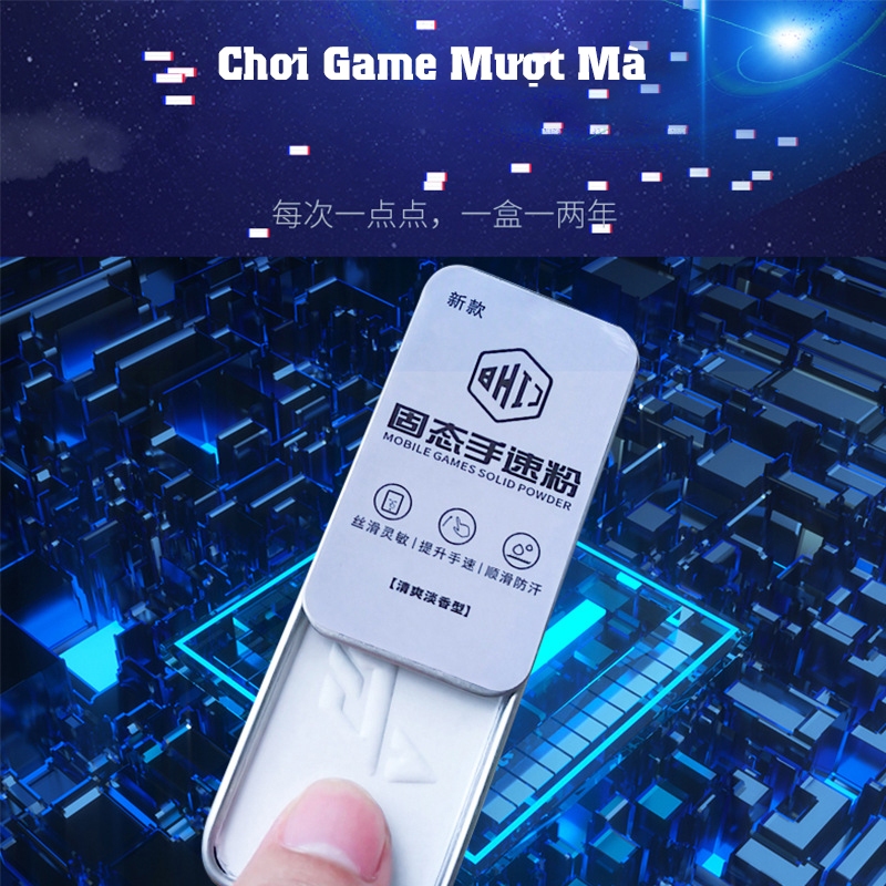 Bản Mới Phấn Chơi Game, Bột Phấn Cho Game Thủ Chống Mồ Hôi HKII Siêu Nhạy, Chống Dít Trơn Trượt Màn Hình