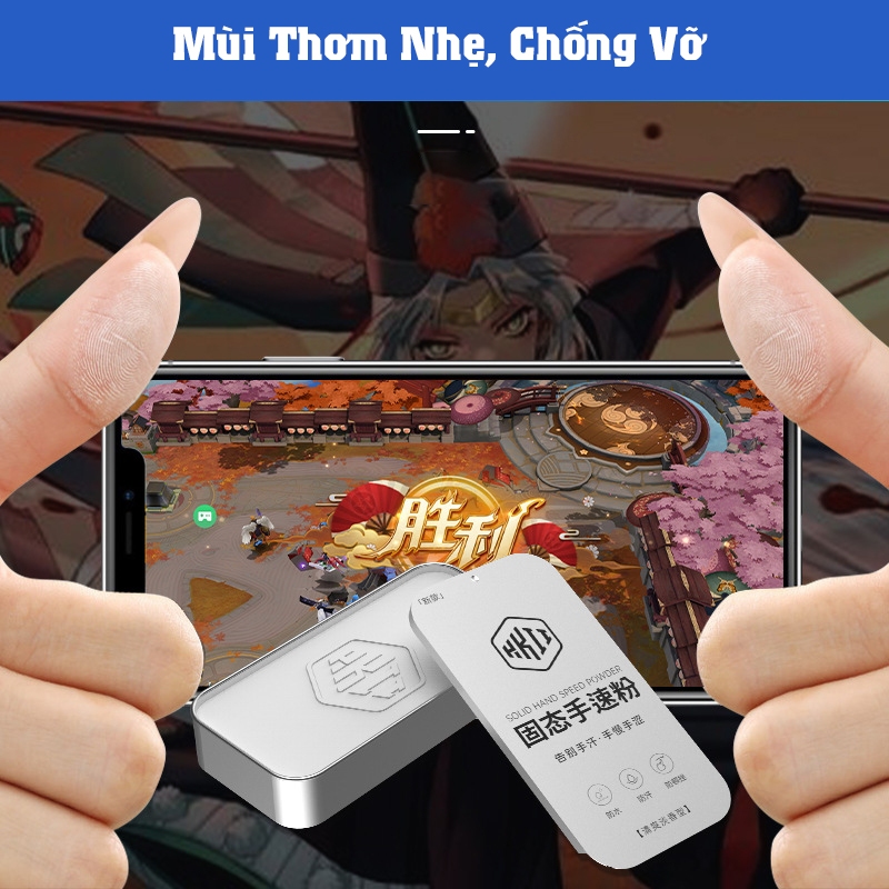 Bản Mới Phấn Chơi Game, Bột Phấn Cho Game Thủ Chống Mồ Hôi HKII Siêu Nhạy, Chống Dít Trơn Trượt Màn Hình