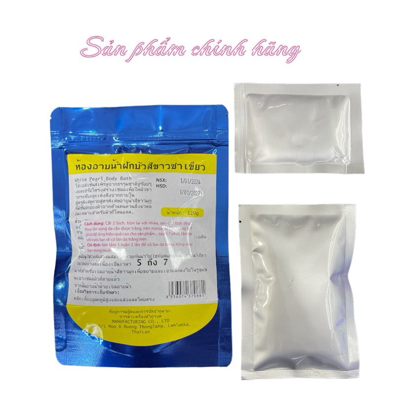 Tắm trắng nhanh Ngọc Trai Thái Lan 120g