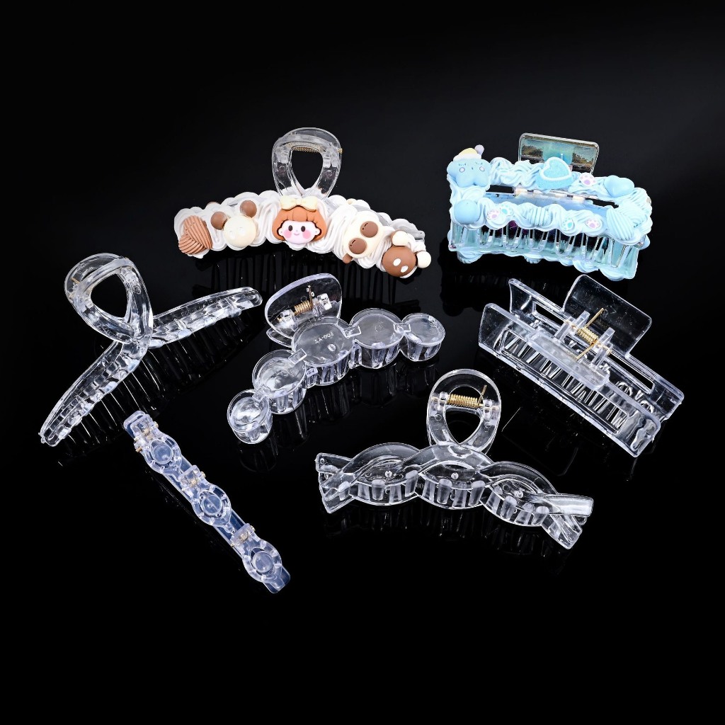 Phôi kẹp trơn làm handmade D.I.Y size lớn