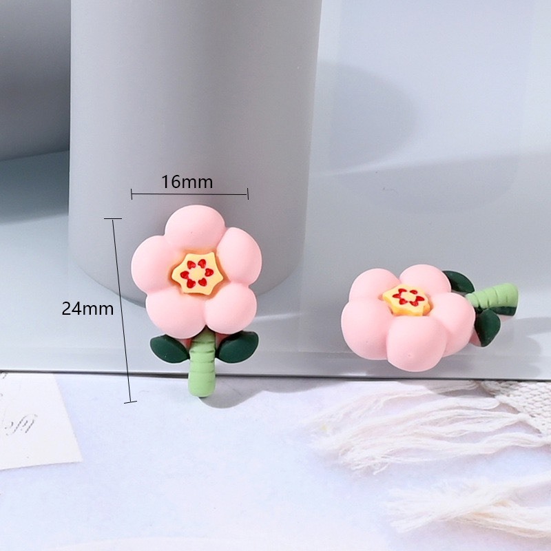 Charm hoa cành tươi không cần tưới dùng làm phụ kiện handmade D.I.Y