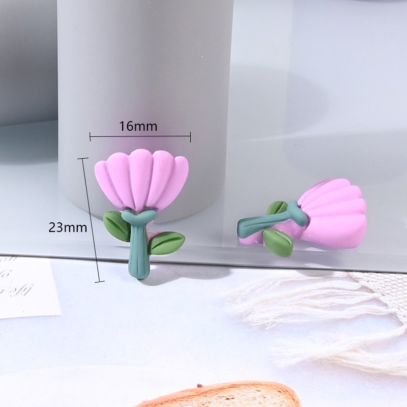 Charm hoa cành tươi không cần tưới dùng làm phụ kiện handmade D.I.Y