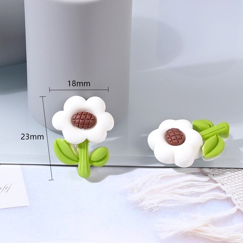 Charm hoa cành tươi không cần tưới dùng làm phụ kiện handmade D.I.Y