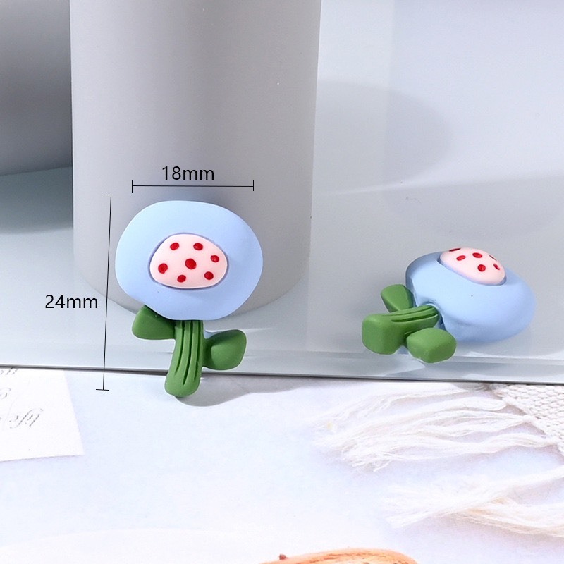 Charm hoa cành tươi không cần tưới dùng làm phụ kiện handmade D.I.Y