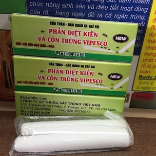 Combo 10 Phấn Diệt Kiến Gián Vipesco - Diệt Côn Trùng Hiệu Quả