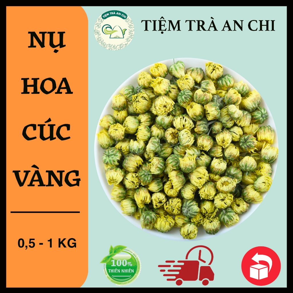 500g Trà hoa cúc nụ kim cương sấy lạnh Giúp thanh nhiệt, giải độc, dưỡng nhan