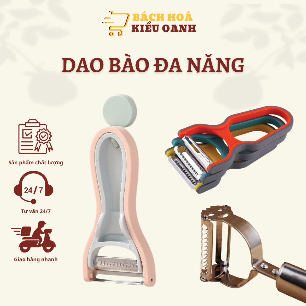Dao bào rau củ, Nạo Rau Củ Inox 2 Trong 1 - Dao Bào Sợi - Dụng Cụ Dao ...