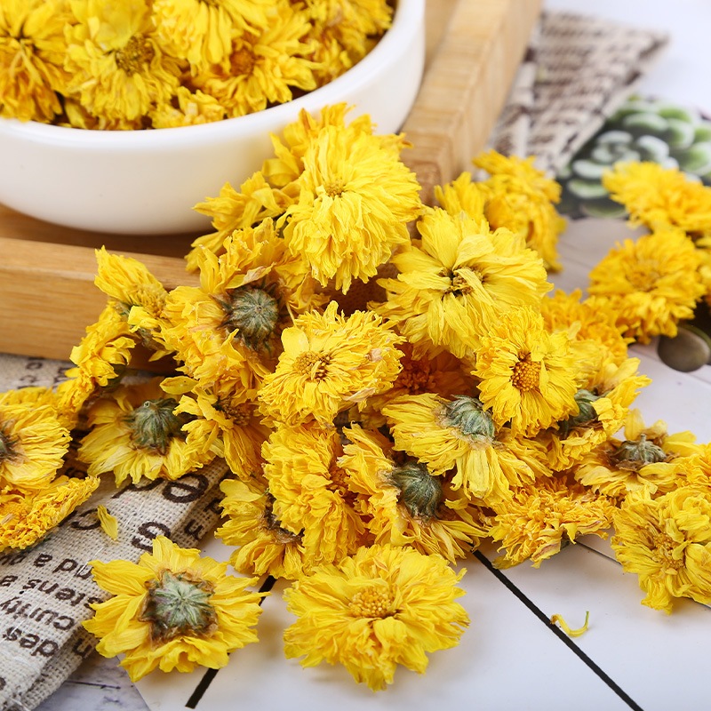 500g Trà Hoa cúc Vàng sấy lạnh thượng hạng giúp an thần, ngủ ngon, dưỡng nhan