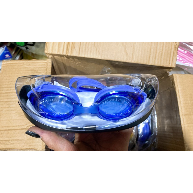 Kính bơi cao cấp chống nước kèm bịt tai người lớn và trẻ con