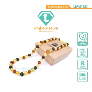Vòng  Amber cho bé chuẩn tự nhiên từ 0 - 10  tuổi - Amberose.vn