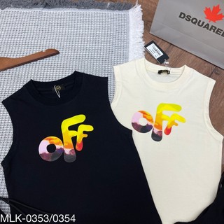 Sét bộ ba lỗ off white quần short chất cotton mềm mịn cho các boy nhà mình