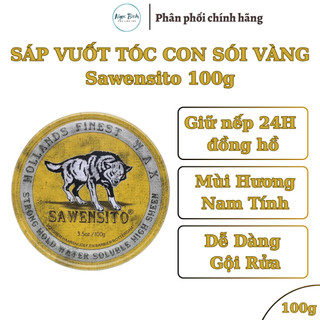 Sáp vuốt tóc Nam SAWENSITO 100g,Wax Vuốt Tóc Nam thơm tạo Kiểu Và Giữ nếp,Chất Sáp tóc khô Clay