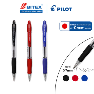 Bút bi Pilot Super Grip tip ngòi 0.7mm