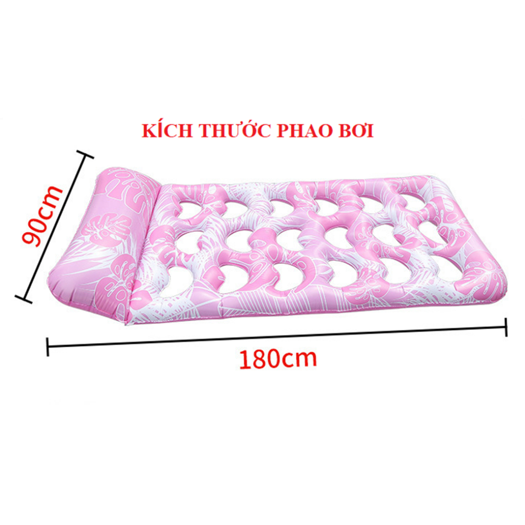 Phao Bơi Hình Lỗ Tình Yêu Phong Cánh Giường Nằm Thư Giãn