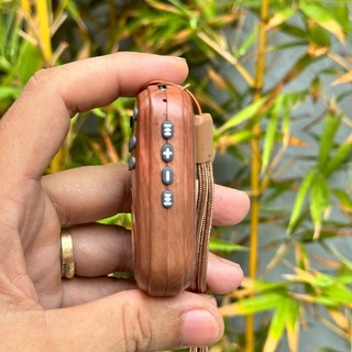 Loa nghe kinh niệm phật HY-002 vân gỗ sẵn 55 bài / có khe thẻ nhớ / cổng tai nghe 3.5mm / nghe liên tục 8h (nhiều màu)